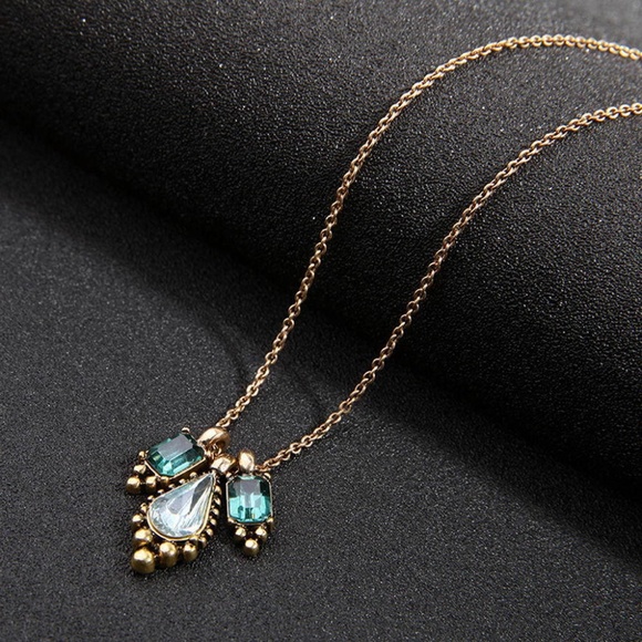 Jewelry Triple Pendant Necklace Poshmark